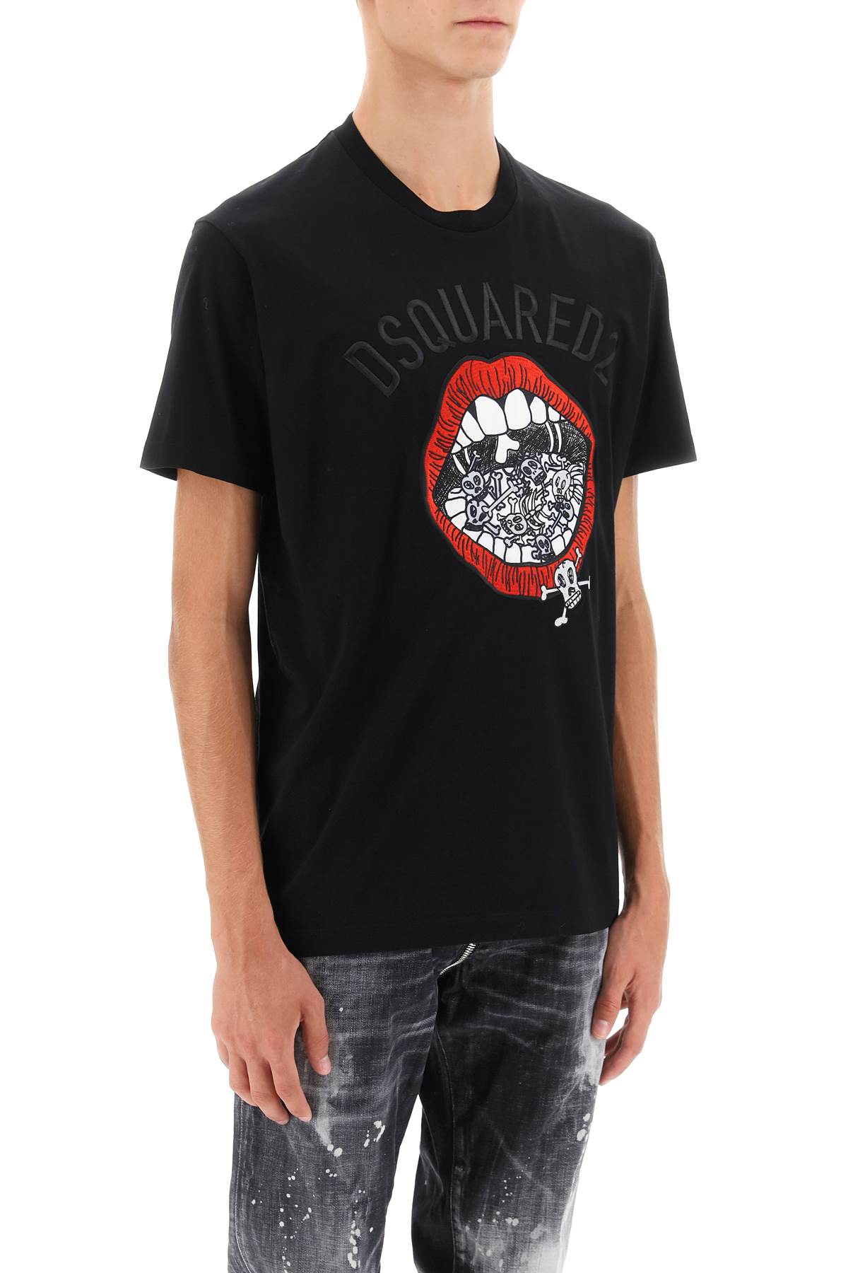 Dsquared2 Dsquared2 cool fit embroidered tee