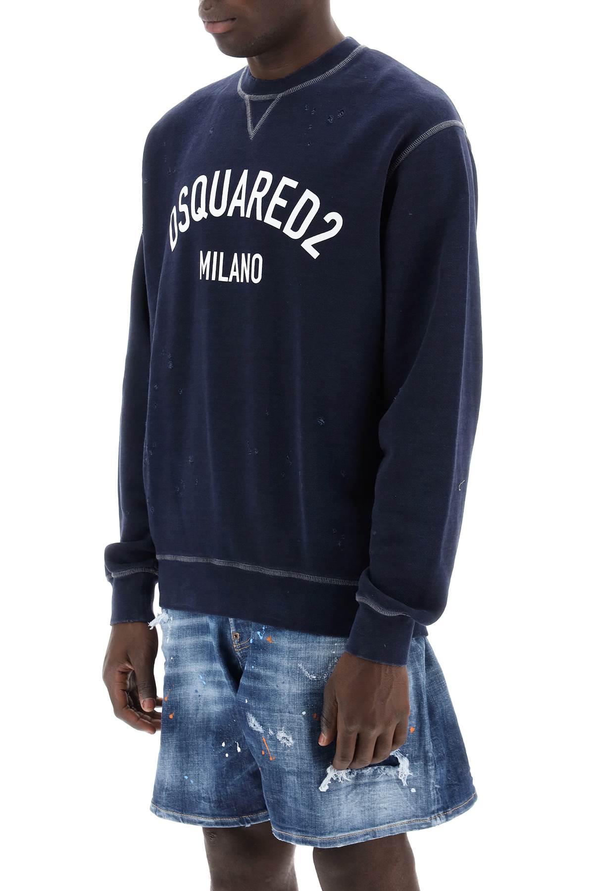 Dsquared2 Dsquared2 "سويت شيرت ذو تأثير رائع ومقاس رائع