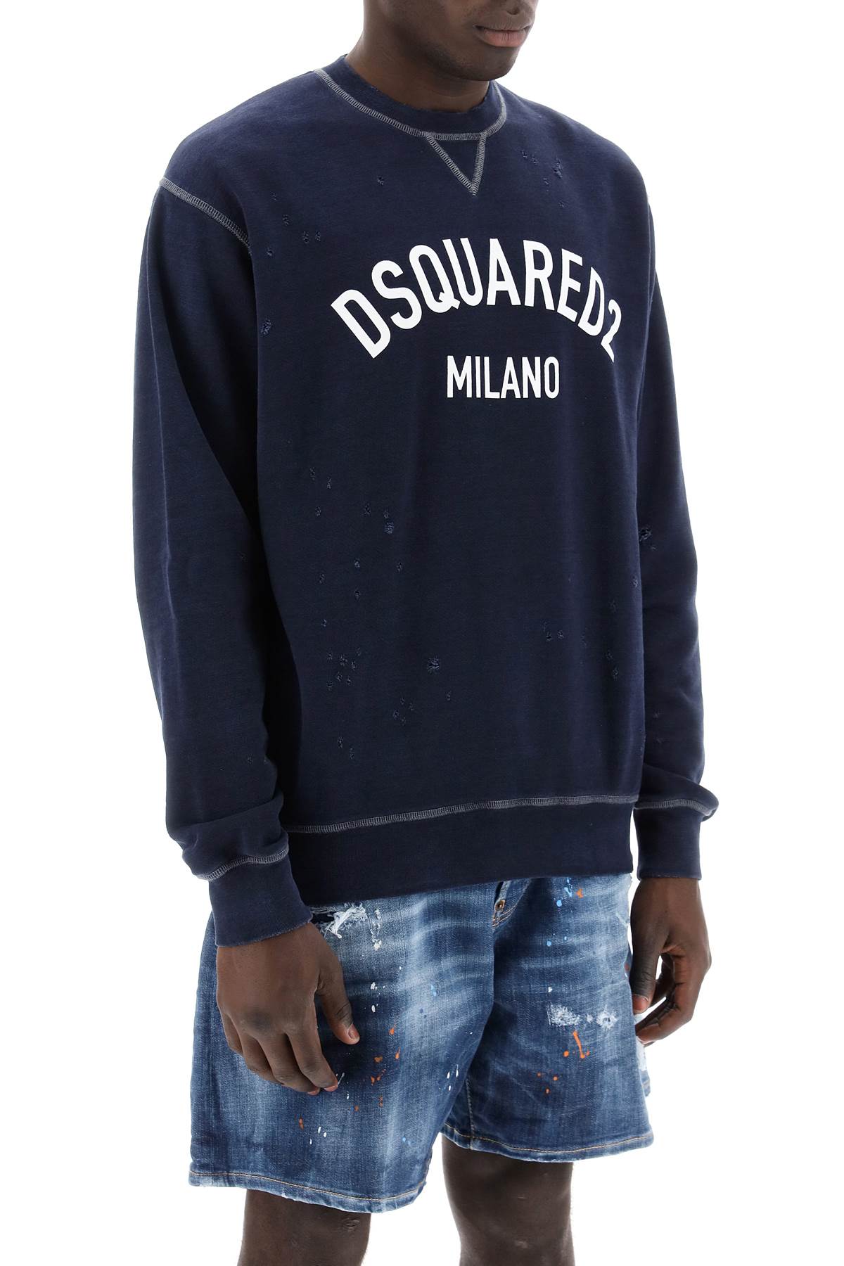 Dsquared2 Dsquared2 "سويت شيرت ذو تأثير رائع ومقاس رائع