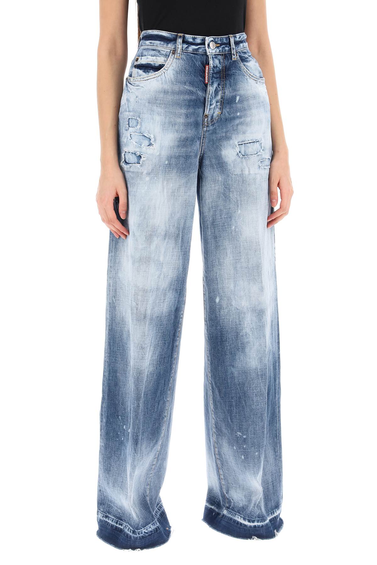 Dsquared2 Dsquared2 traveller jeans in light everglades wash