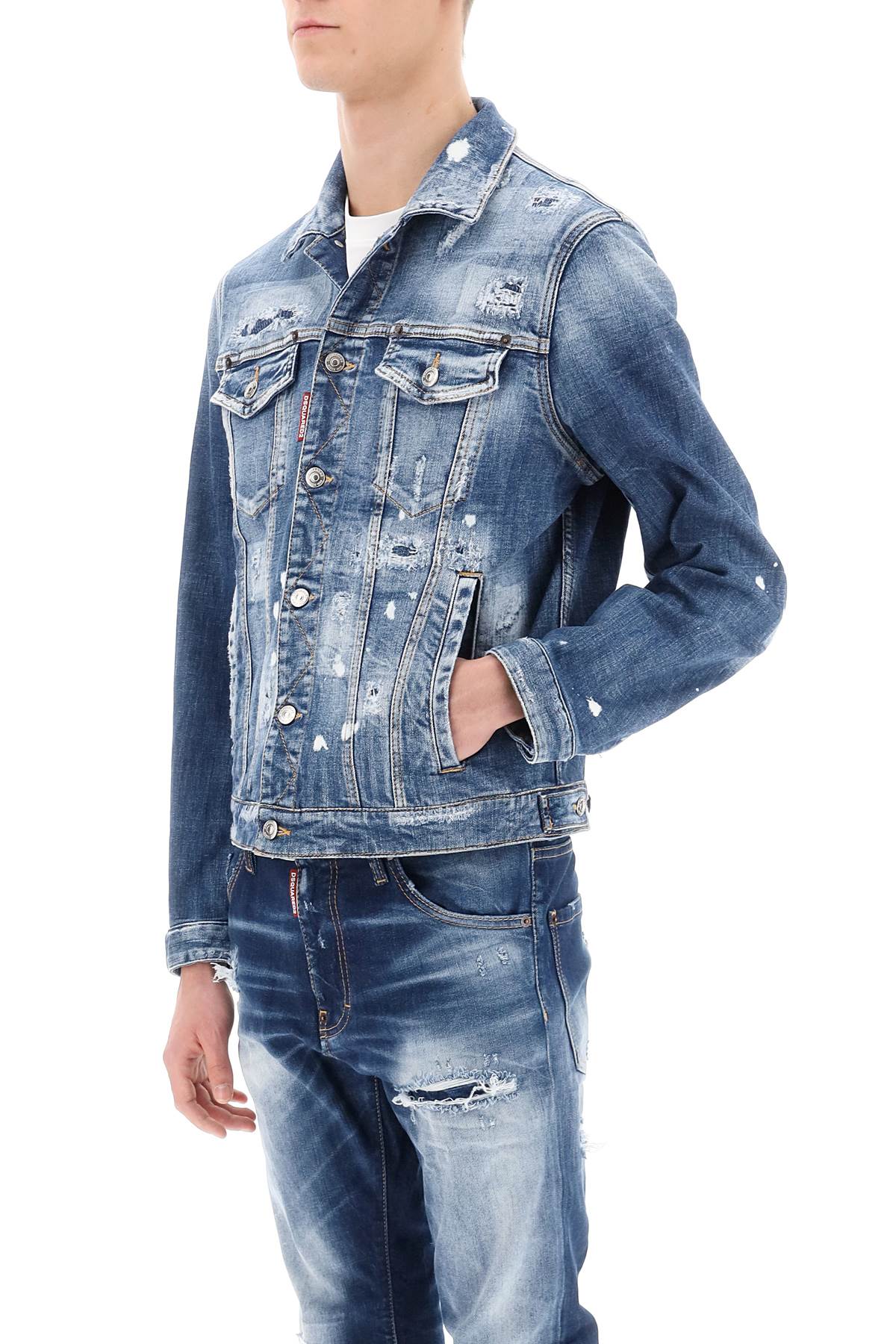 Dsquared2 Dsquared2 dan jean worker denim jacket