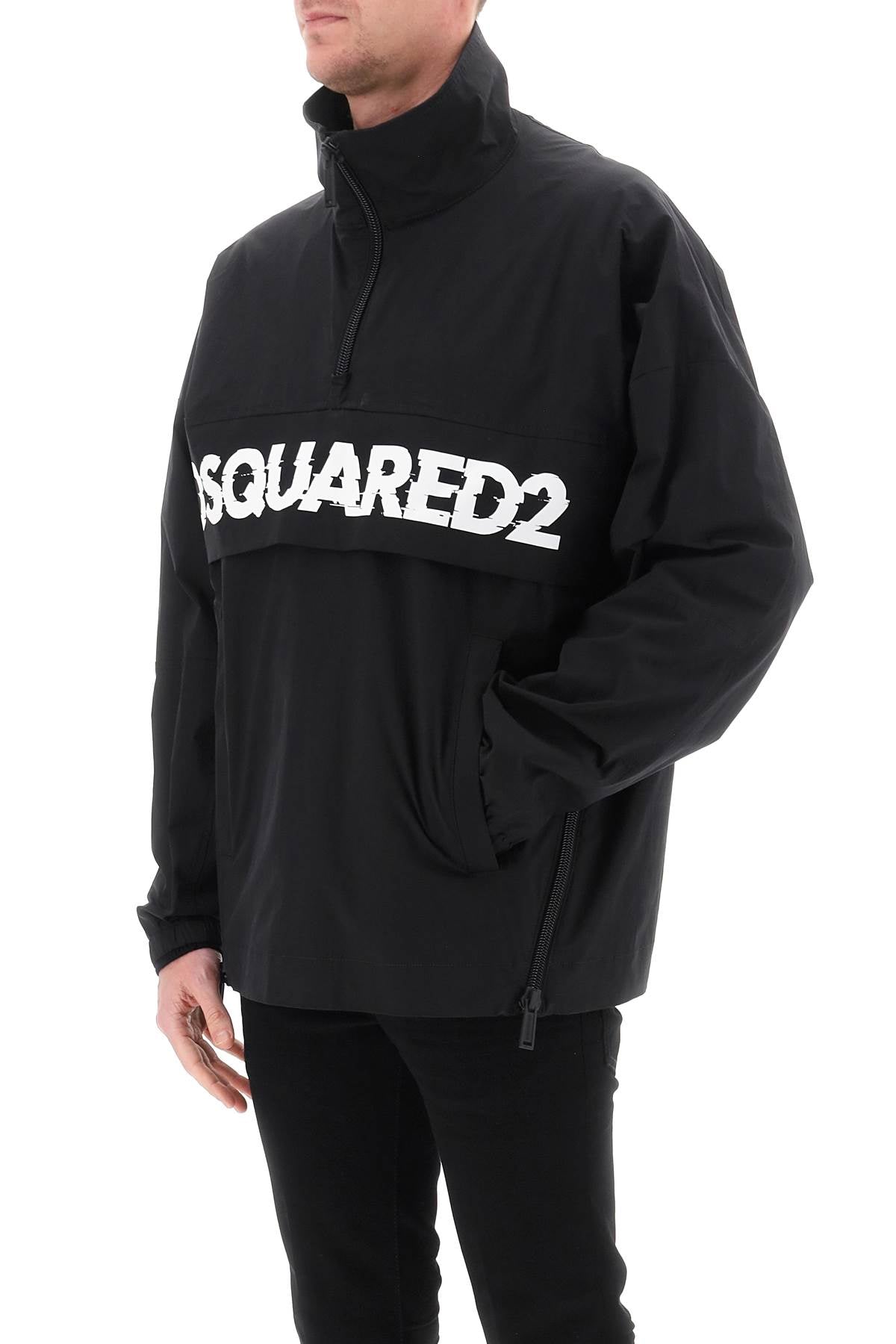 Dsquared2 Dsquared2 anorak with logo print