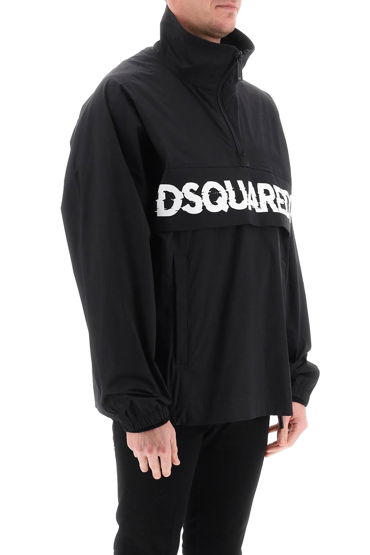 Dsquared2 Dsquared2 anorak with logo print