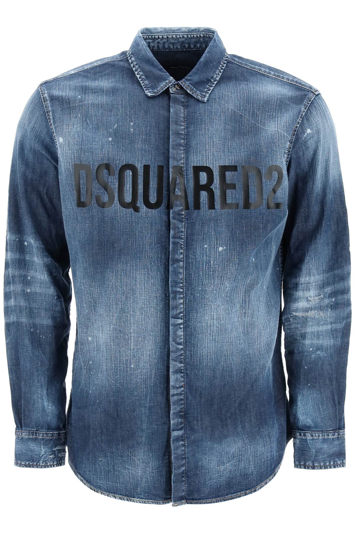 Dsquared2 Dsquared2 dan d2 قميص جينز مريح