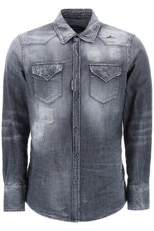 Dsquared2 Dsquared2 denim western shirt