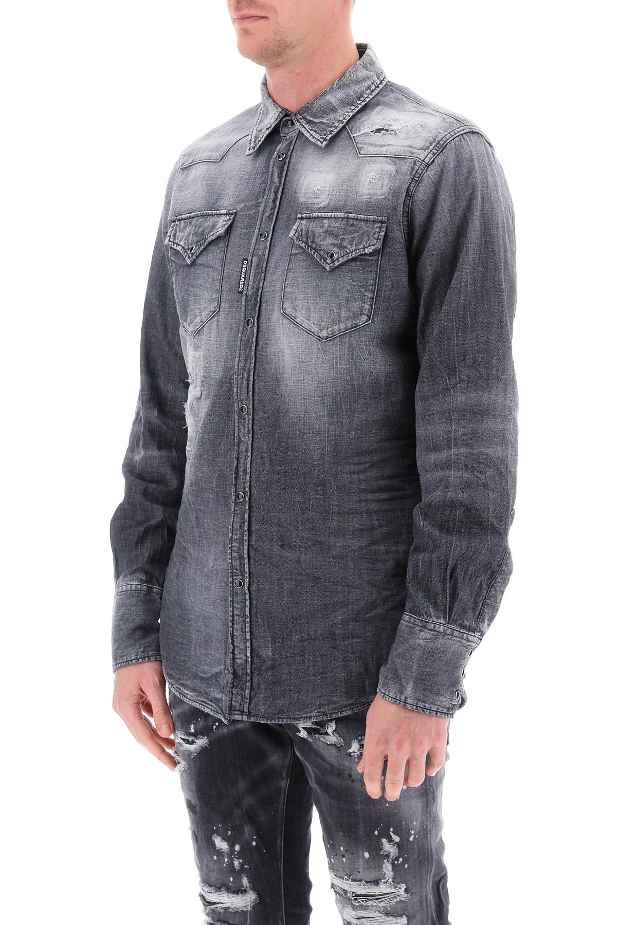 Dsquared2 Dsquared2 denim western shirt