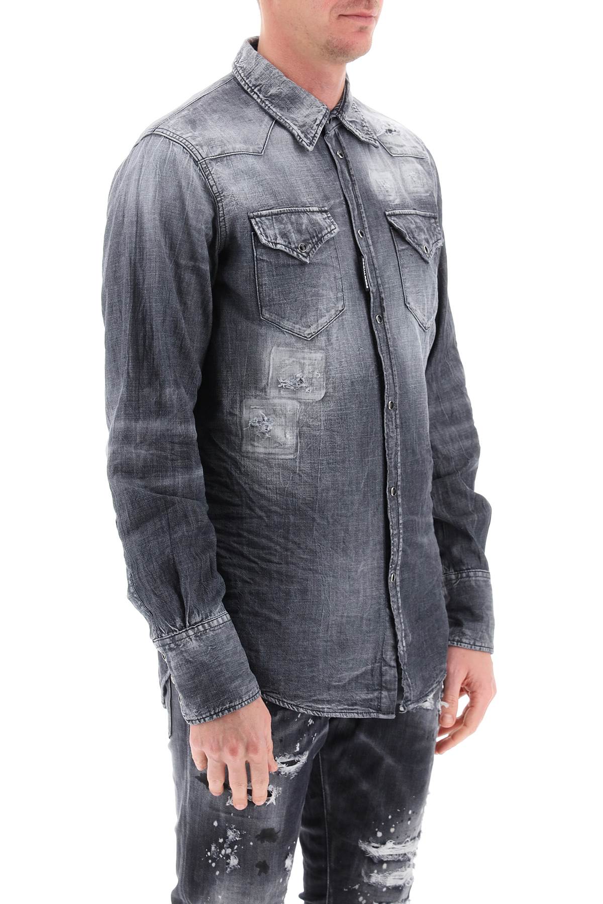 Dsquared2 Dsquared2 denim western shirt