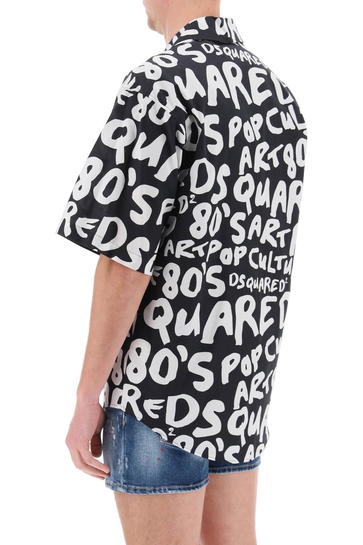 Dsquared2 Dsquared2 popo 80's bowling shirt