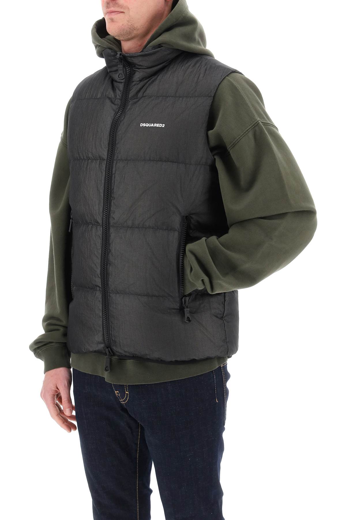 Dsquared2 Dsquared2 ripstop puffer vest