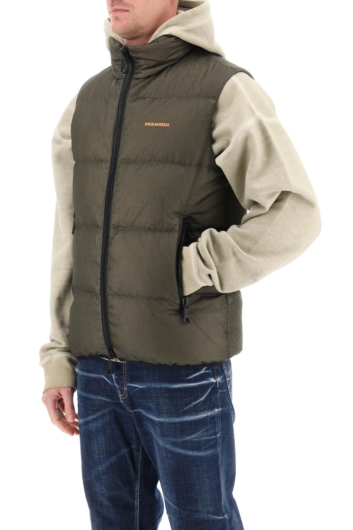 Dsquared2 Dsquared2 ripstop puffer vest