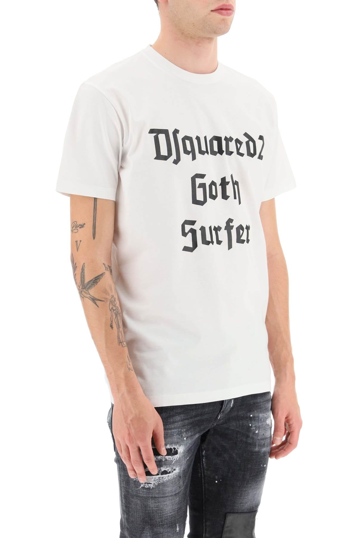 Dsquared2 Dsquared2 'd2 goth surfer' t-shirt