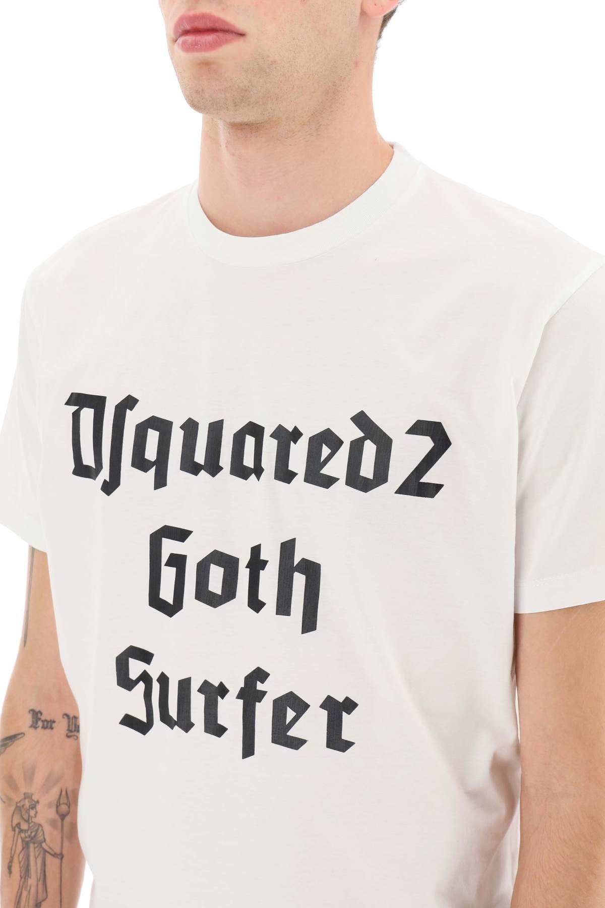 Dsquared2 Dsquared2 'd2 goth surfer' t-shirt