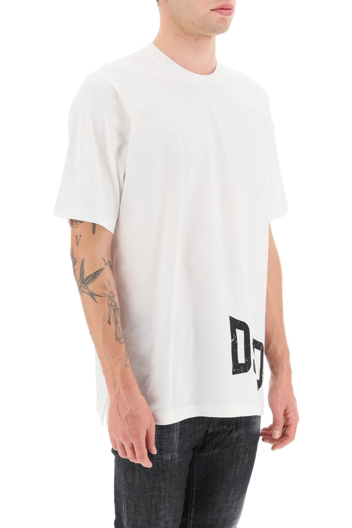 Dsquared2 Dsquared2 d2 slouch t-shirt