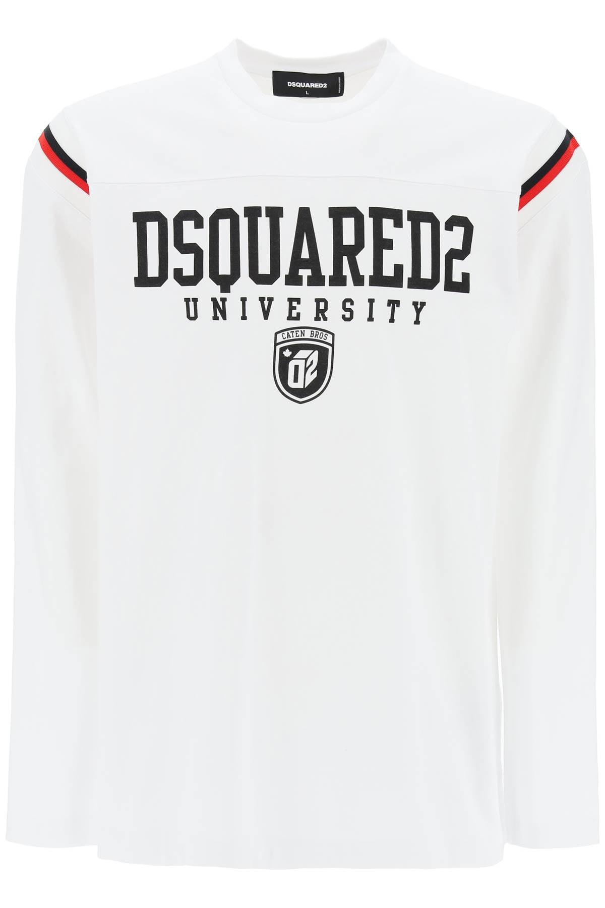 Dsquared2 Dsquared2 long-sleeved varsity t-shirt