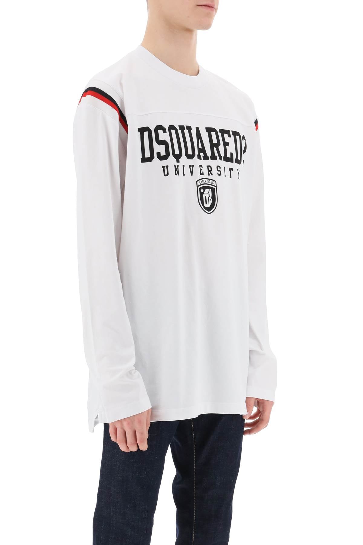 Dsquared2 Dsquared2 long-sleeved varsity t-shirt