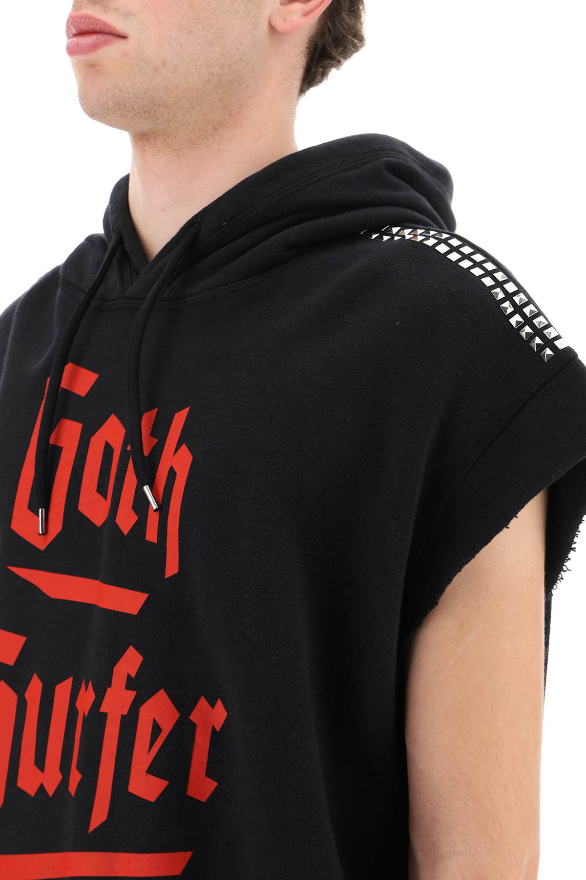 سترة Dsquared2 Dsquared2 'd2 goth Surfer' بدون أكمام