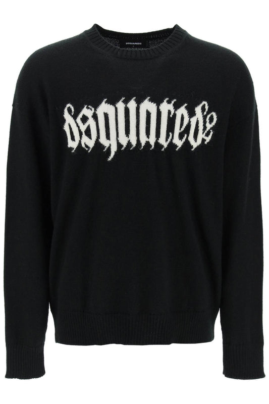 Dsquared2 Dsquared2 gothic logo sweater