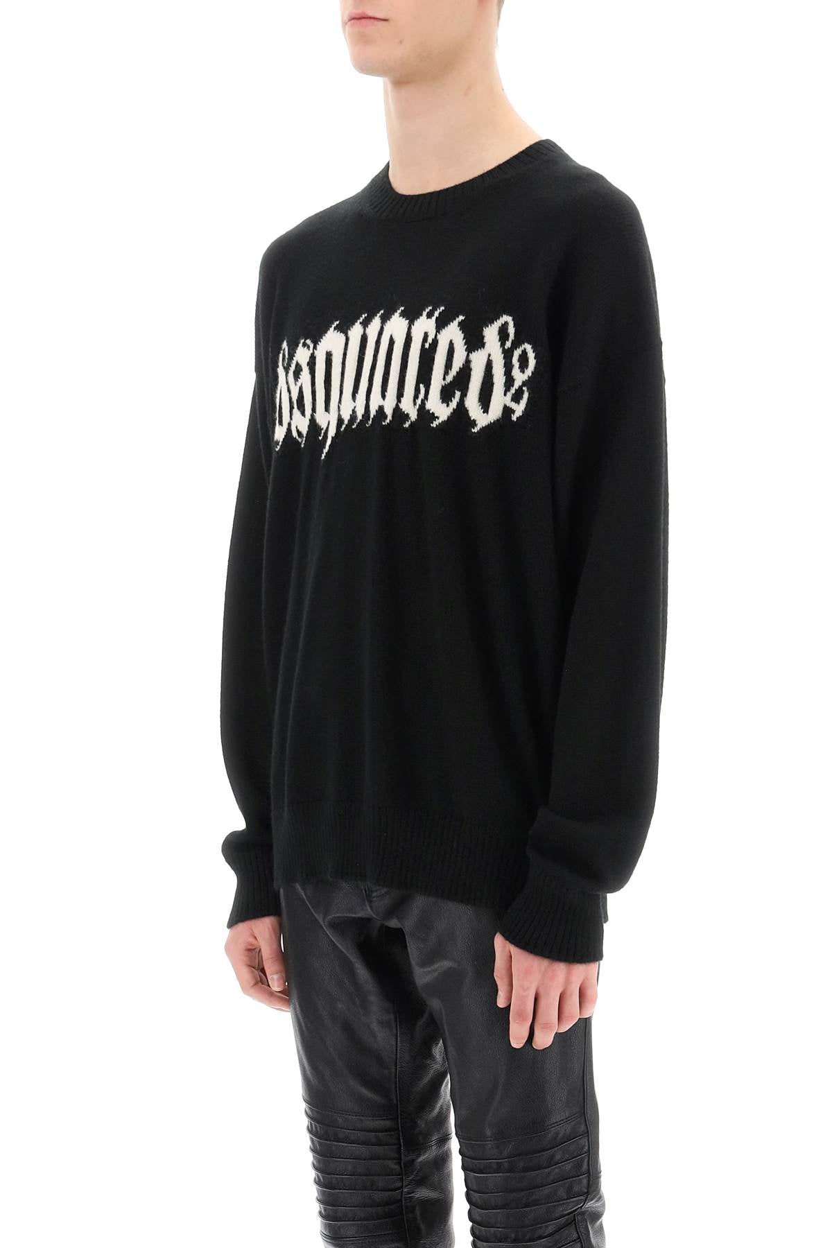 Dsquared2 Dsquared2 gothic logo sweater