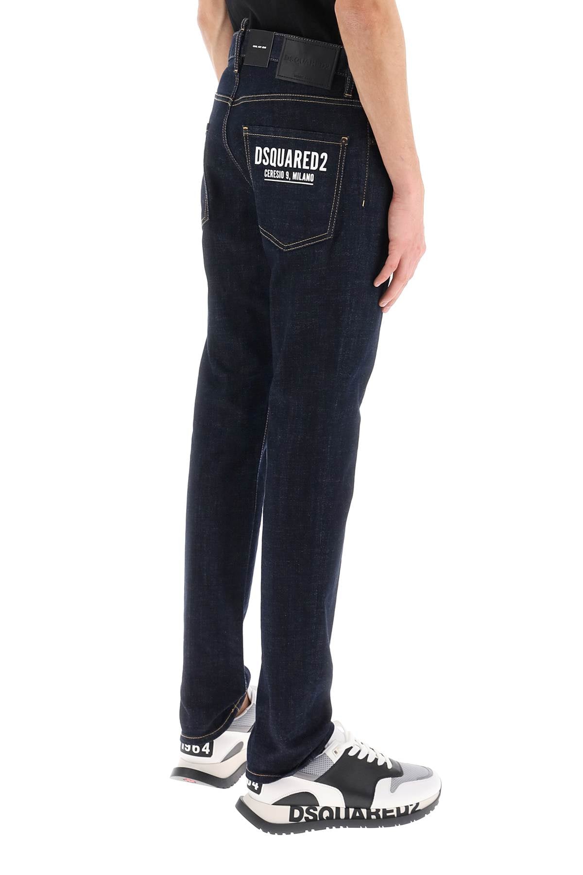 Dsquared2 Dsquared2 cool guy jeans in dark rinse wash