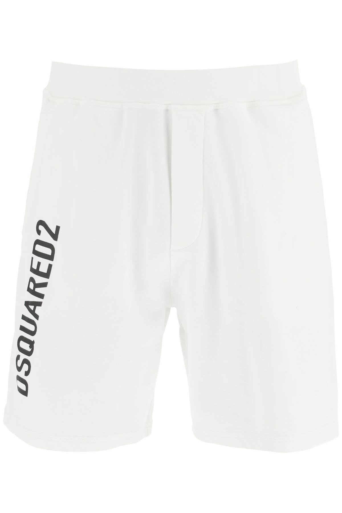 Dsquared2 Dsquared2 jersey bermuda shorts with logo