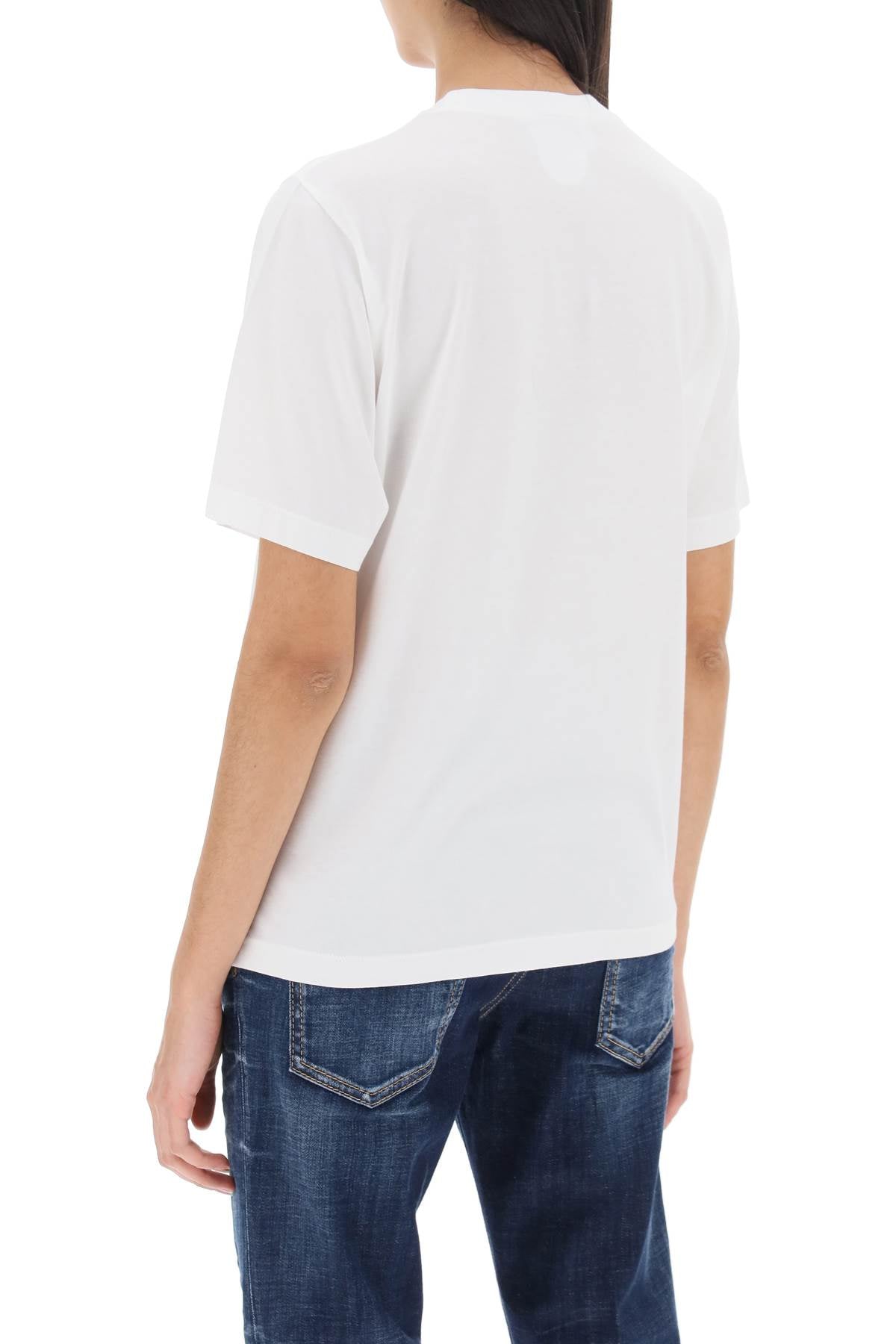 Dsquared2 easy fit t-shirt with graphic print