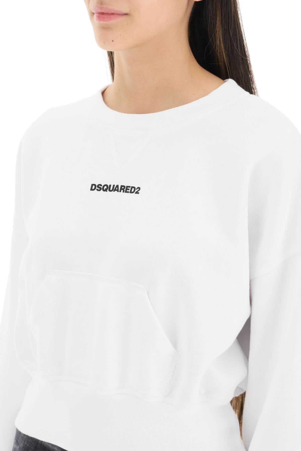 Dsquared2 Dsquared2 cropped sweatshirt with logo