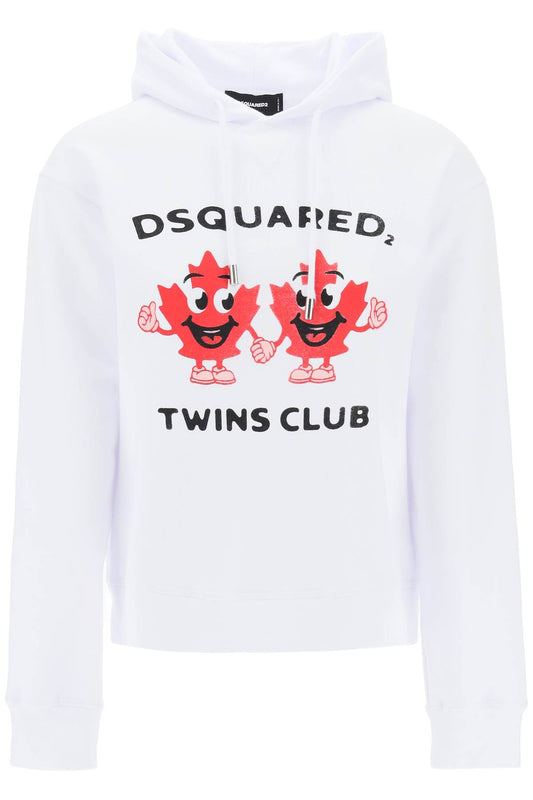 Dsquared2 Dsquared2 twins club hooded sweatshirt