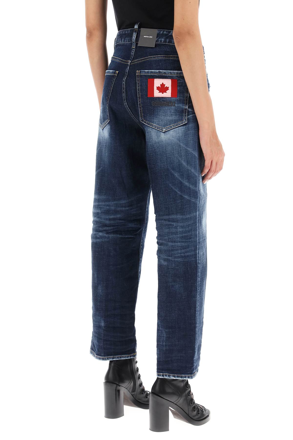 Dsquared2 Dsquared2 'boston' cropped jeans