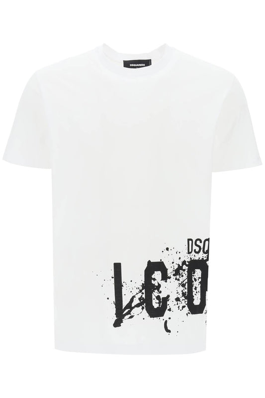 Dsquared2 Dsquared2 icon splash cool fit t-shirt