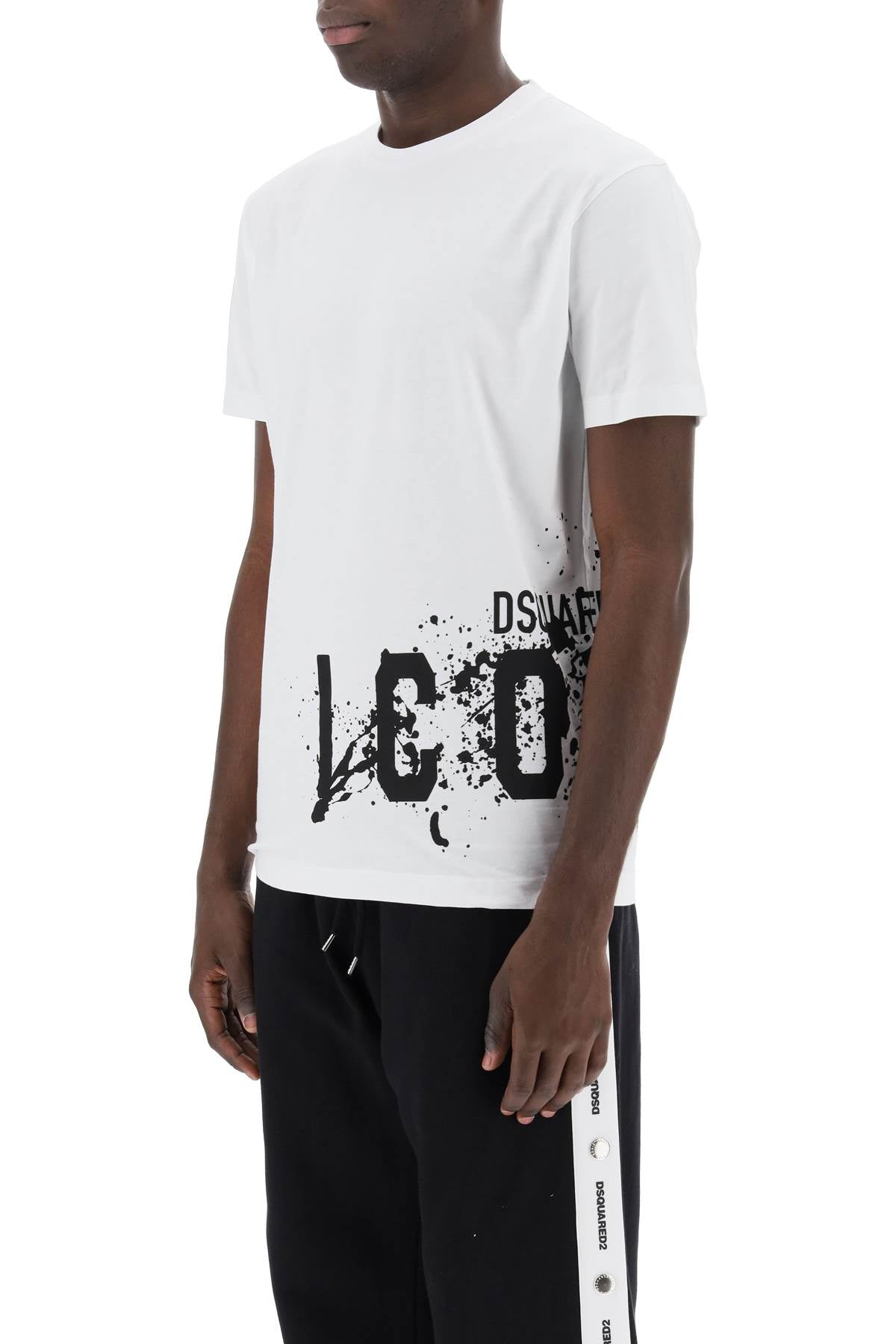 Dsquared2 Dsquared2 icon splash cool fit t-shirt