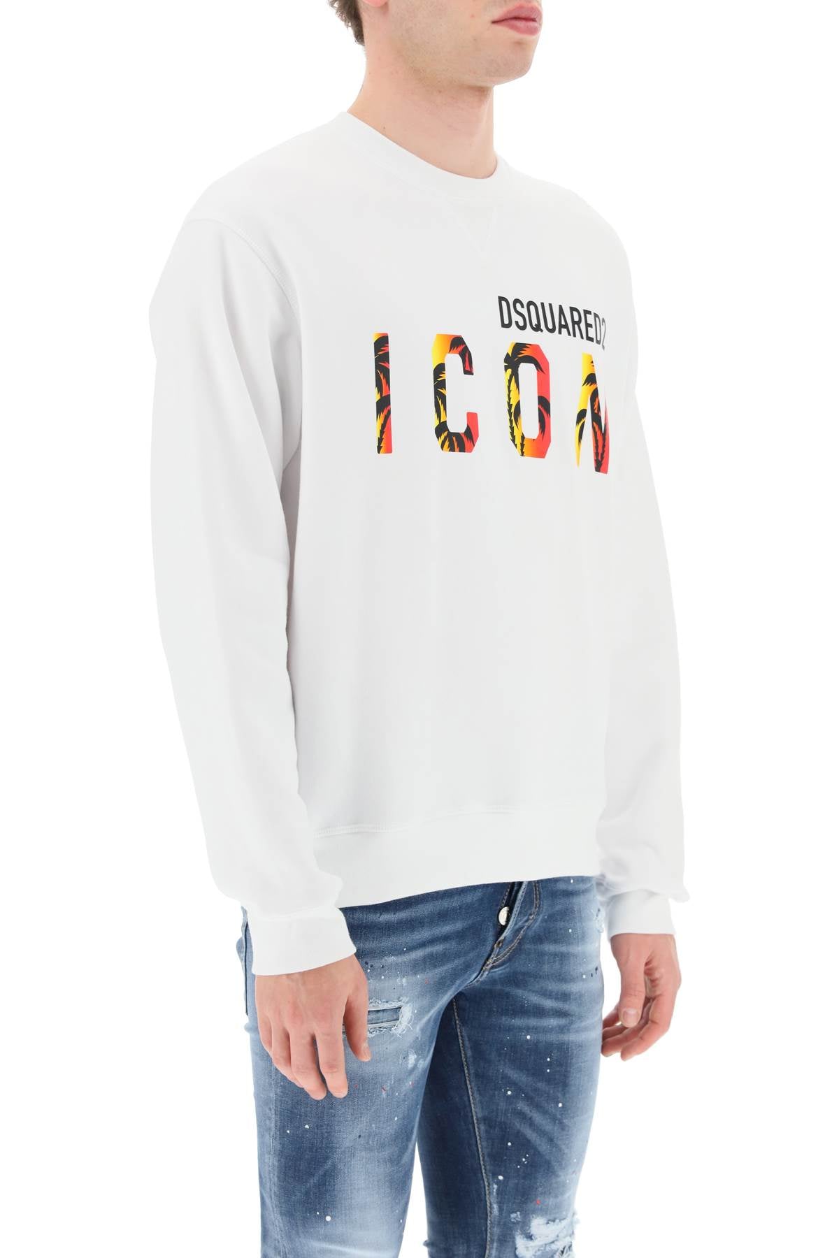 Dsquared2 Dsquared2 icon sunset crewneck sweatshirt