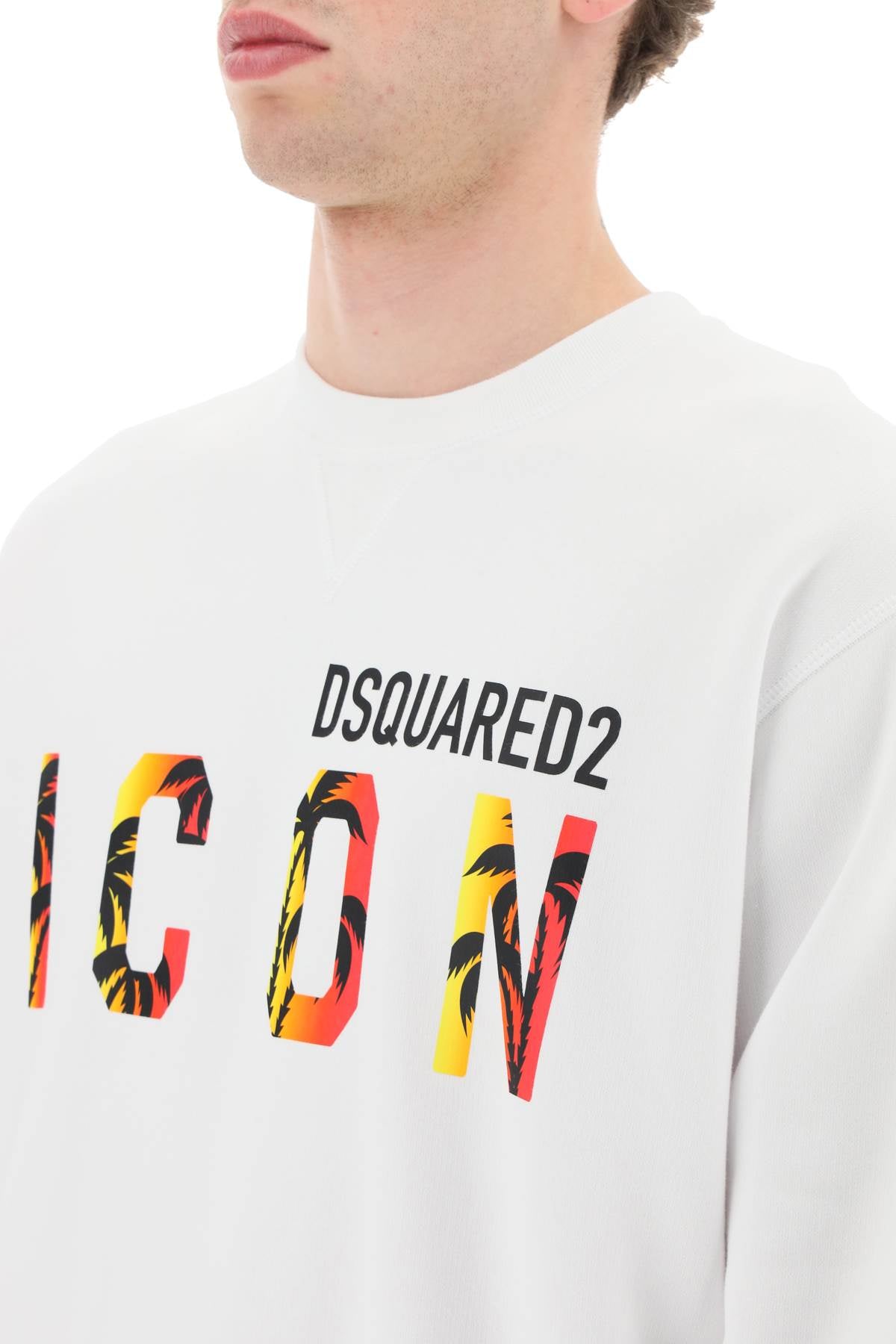 Dsquared2 Dsquared2 icon sunset crewneck sweatshirt