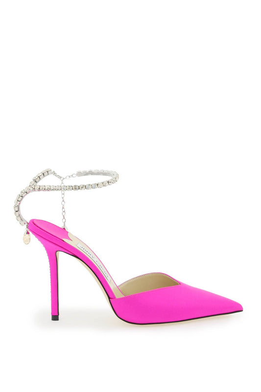 Jimmy Choo Jimmy choo saeda 100 satin pumps