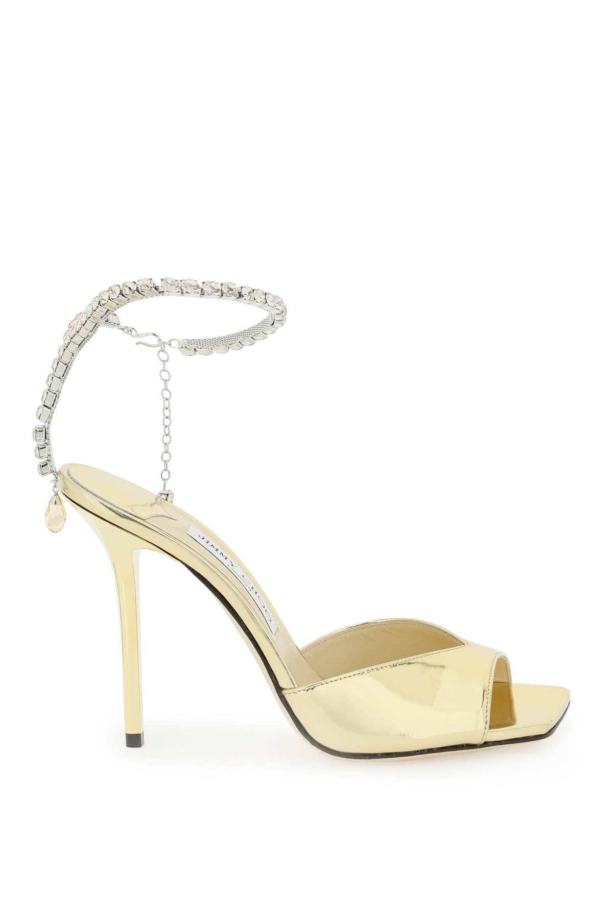 Jimmy Choo Jimmy choo patent leather 'saeda' sandals