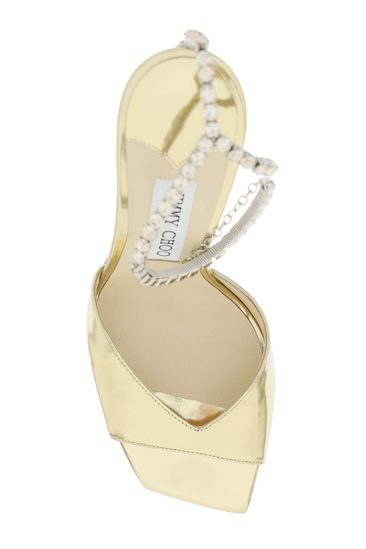 Jimmy Choo Jimmy choo patent leather 'saeda' sandals