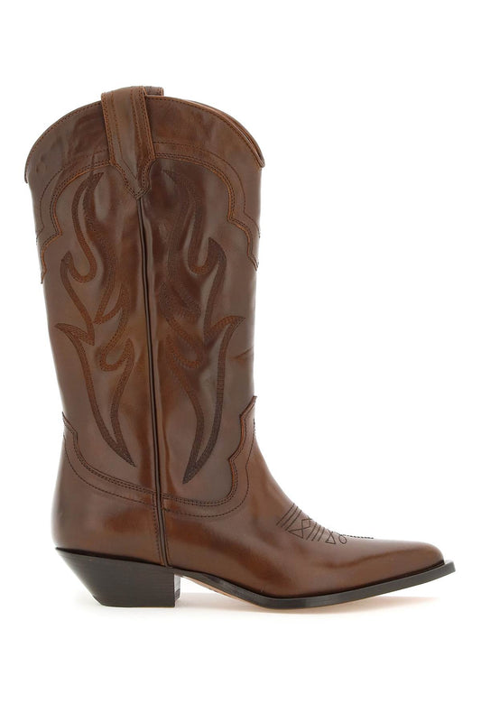 Sonora Sonora brushed leather santa fe boots