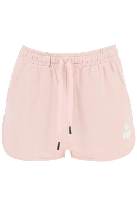 Marant ETOILE Isabel marant etoile mifa sports shorts with flocked logo