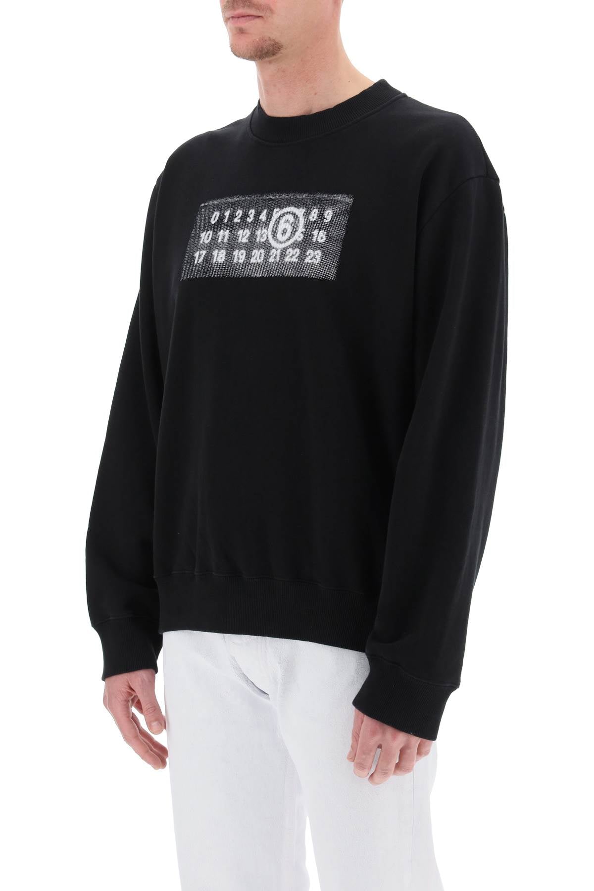 MM6 Maison Margiela Mm6 maison margiela sweatshirt with numeric logo print