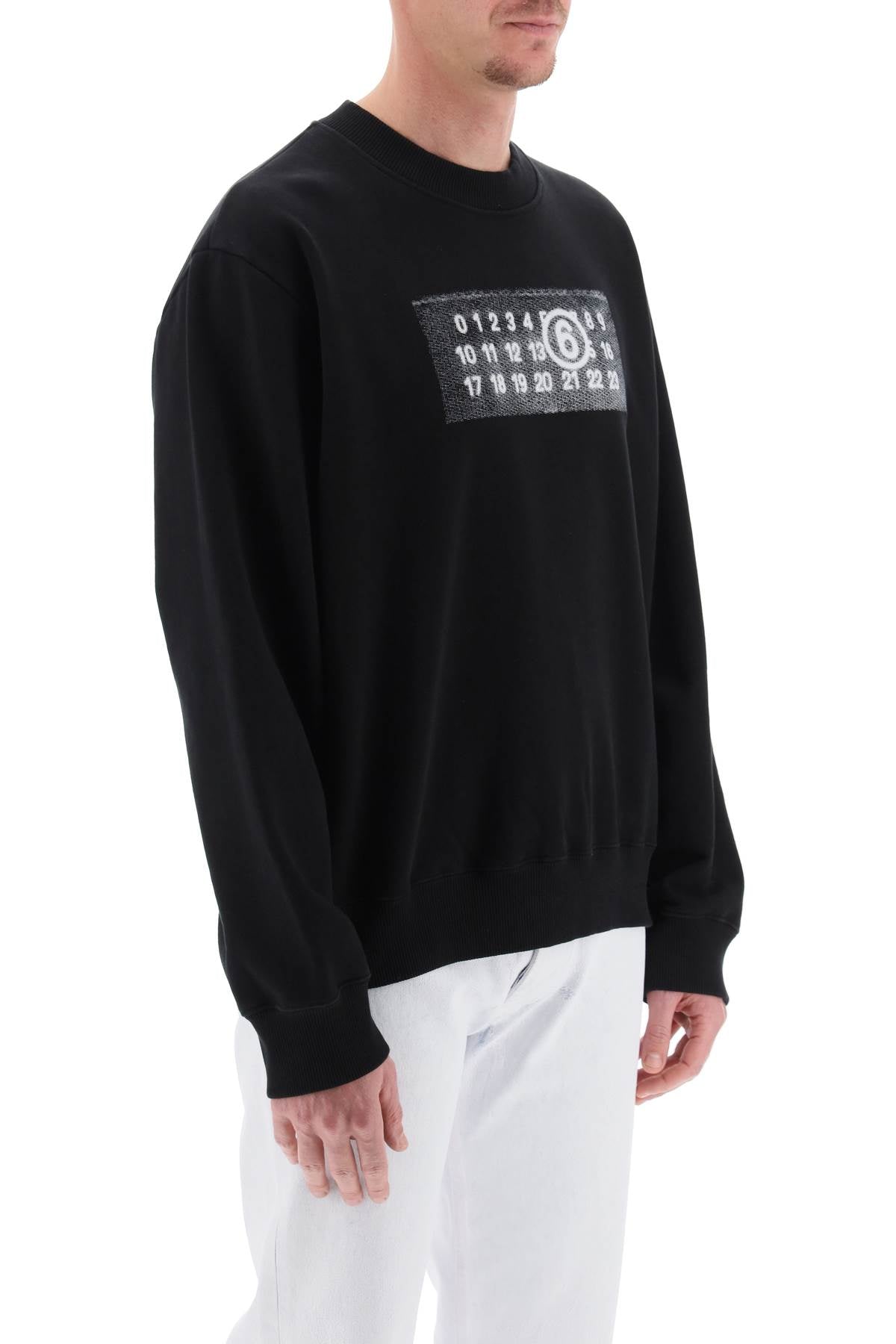 MM6 Maison Margiela Mm6 maison margiela sweatshirt with numeric logo print