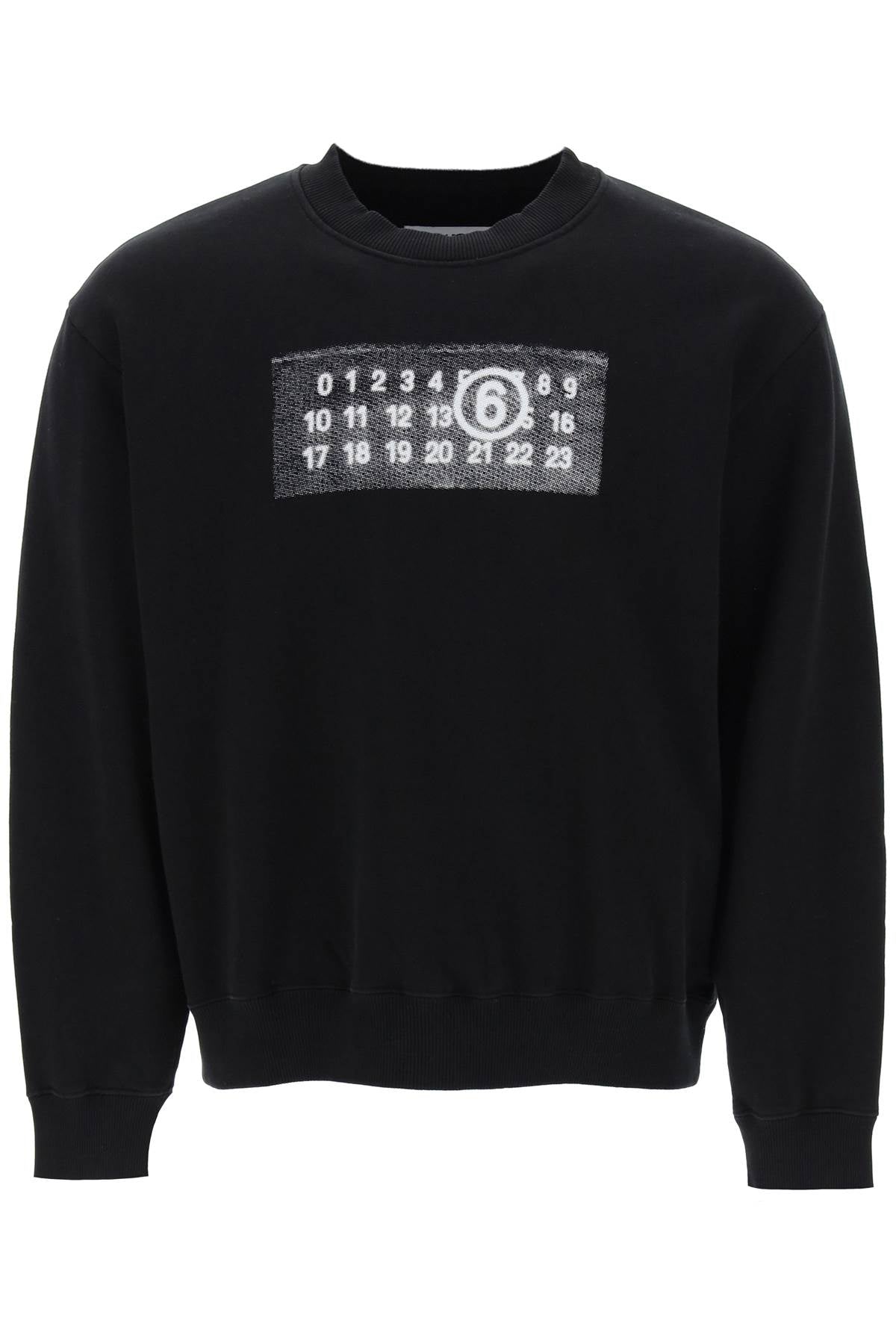 MM6 Maison Margiela Mm6 maison margiela sweatshirt with numeric logo print