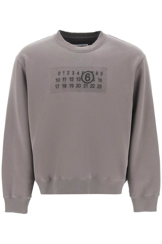 MM6 Maison Margiela Mm6 maison margiela sweatshirt with numeric logo print