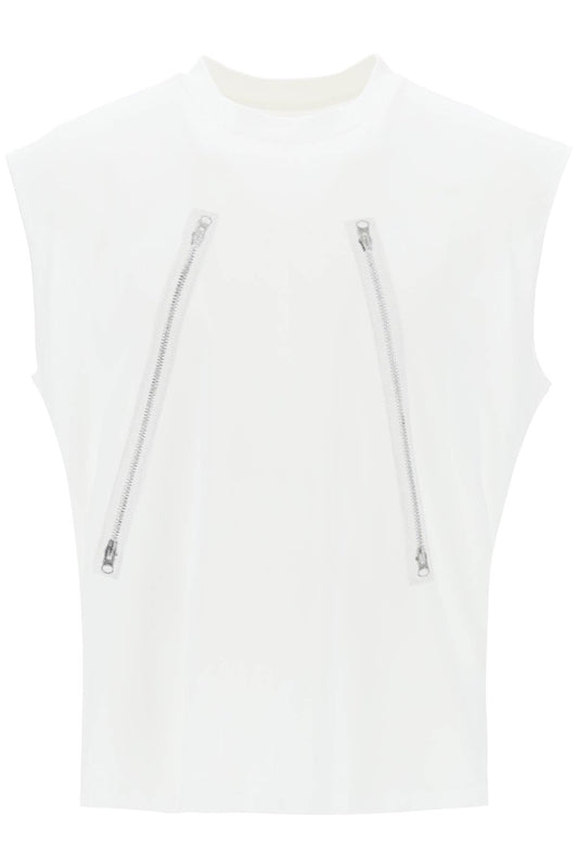 MM6 Maison Margiela Mm6 maison margiela sleeveless t-shirt with