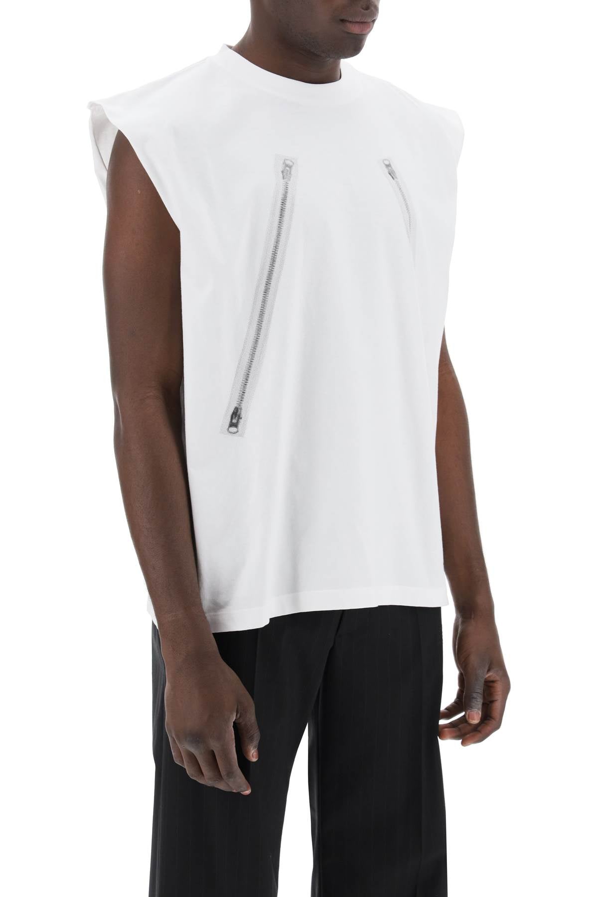 MM6 Maison Margiela Mm6 maison margiela sleeveless t-shirt with