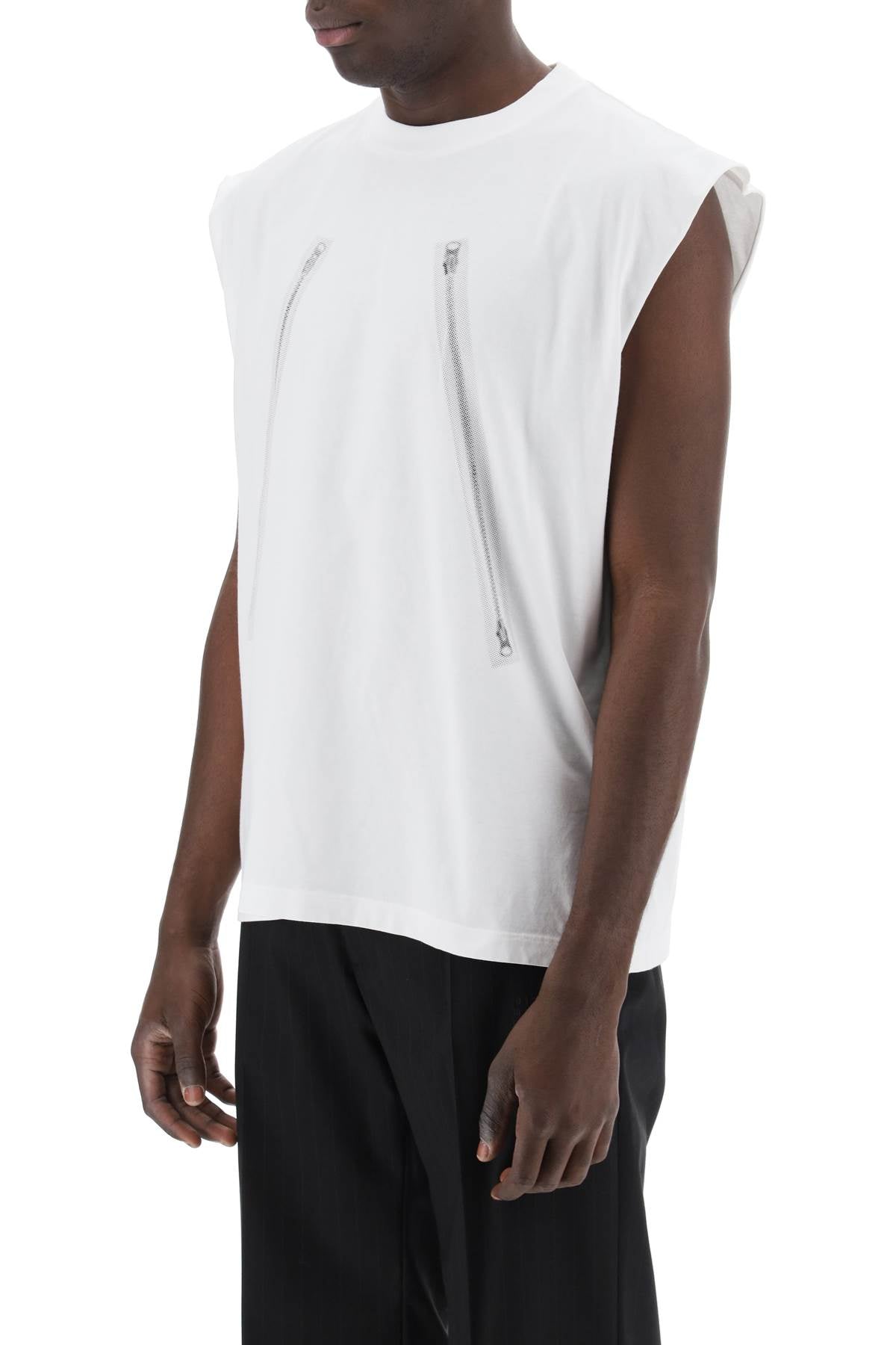 MM6 Maison Margiela Mm6 maison margiela sleeveless t-shirt with