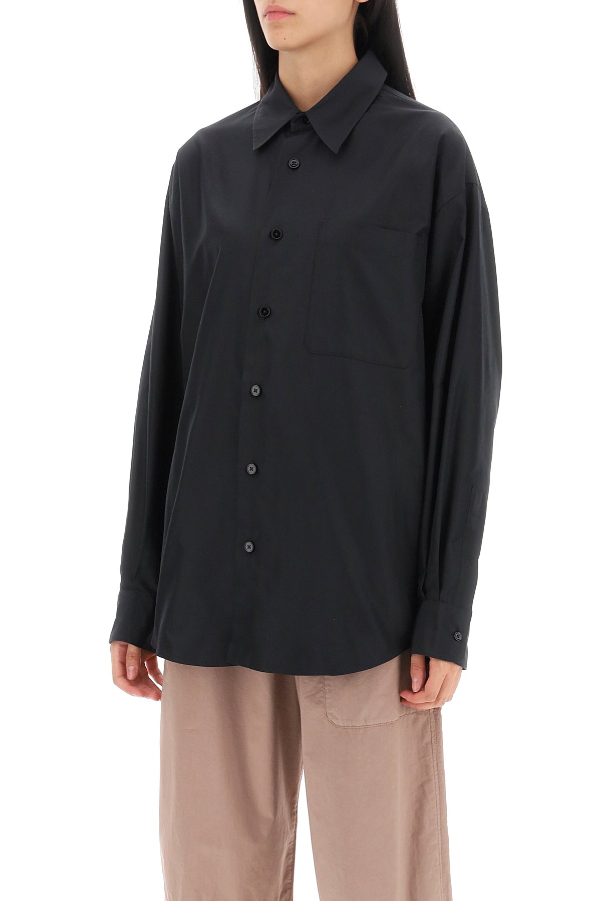 Lemaire Lemaire relaxed silk shirt