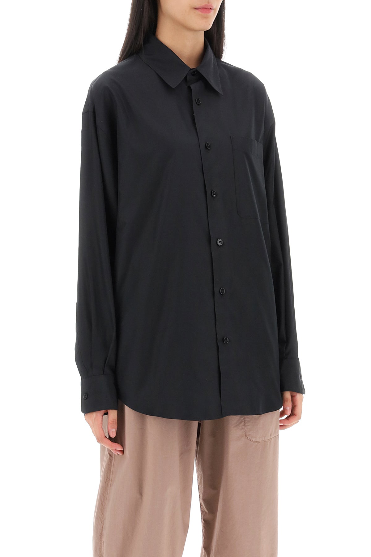 Lemaire Lemaire relaxed silk shirt