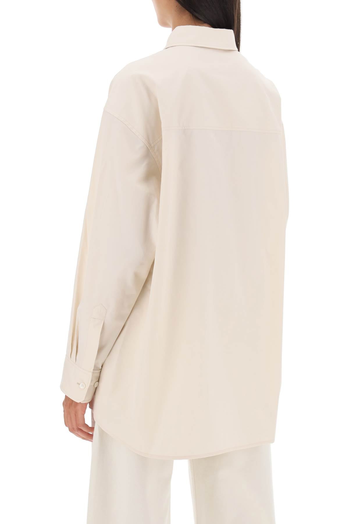 Lemaire Lemaire oversized shirt in poplin