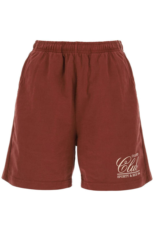 Sporty & Rich Sporty rich '94 country club' gym shorts