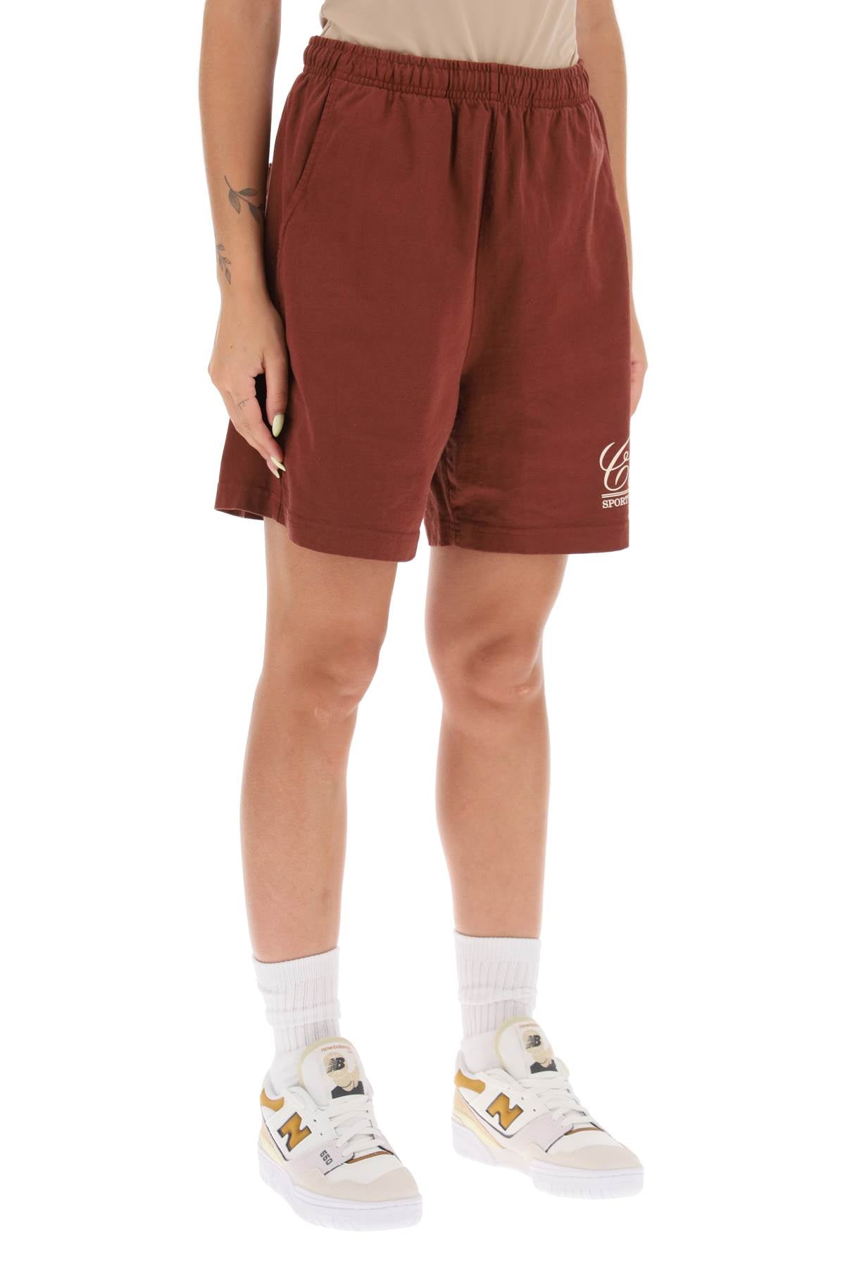 Sporty & Rich Sporty rich '94 country club' gym shorts