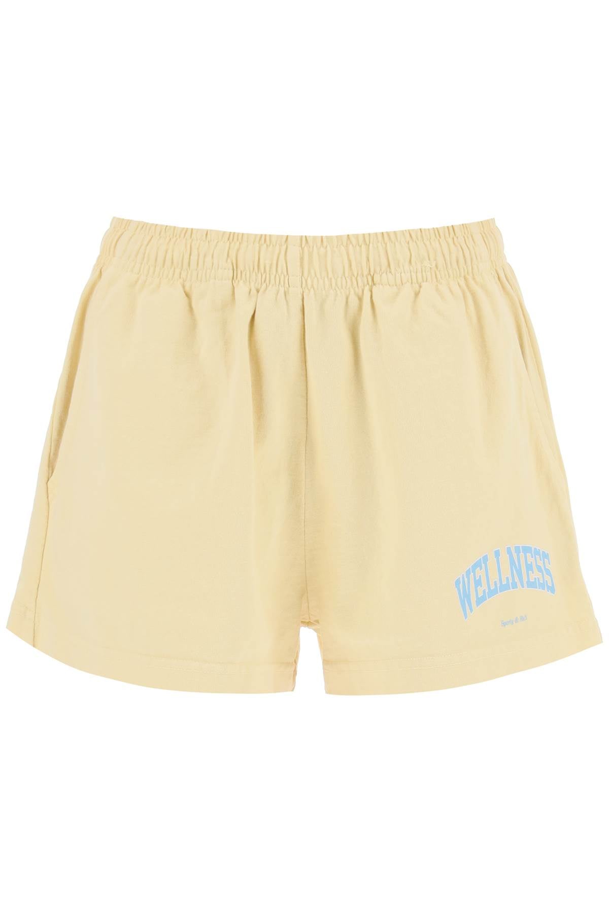 Sporty & Rich Sporty rich 'wellness ivy' disco shorts